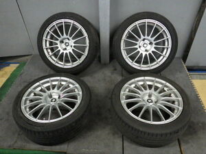 売り切り GH-3CCRFJ 307 CC 4本 エンケイ RS05 17-7J 4H/114.3 215/45R17 20年製 ホイール タイヤ 05-09-15-543 D-7-2 スリーアール長野