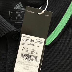 送料無料◆新品◆adidas GOLF アイアンアディダスロゴ 半袖ポロシャツ◆(M)◆NEB69 (HA1325)◆アディダス ゴルフの画像6