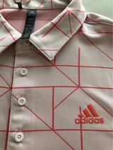 送料無料◆新品◆adidas GOLF グラフィック ジャカード 半袖シャツ◆(XO)◆ZQ258 (HA6115)◆アディダス ゴルフ_画像4