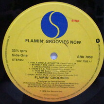 FLAMIN’ GROOVIES-Now (UK '78 再発 LP+インナー、Stickered CVR/SRK 70_画像3