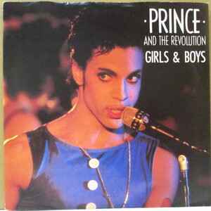 PRINCE And The Revolution-Girls & Boys (UK オリジナル・ペーパーラベ 7+マ