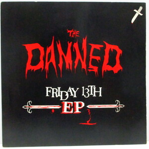 DAMNED， THE-Friday 13th EP (Dutch オリジナル 7EP+光沢ジャケ)