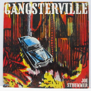 JOE STRUMMER-Gangsterville (UK オリジナル 7+光沢ソフト紙シングルジャケ)