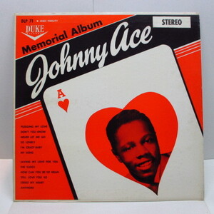 JOHNNY ACE-Memorial Album For Johnny Ace (US '61 Re Stereo L