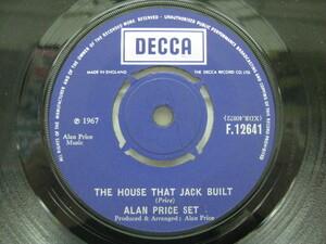 ALAN PRICE SET-The House That Jack Built / Who Cares (UK オリジナル 7)