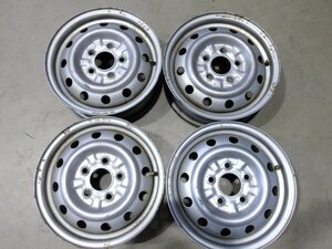 ● 14インチ / 純正スチールホイール / 日産 / バネット / 14X5J / 5H / 114.3 / 4本 / 中古 /　SKP2MN