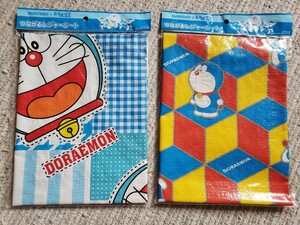  Doraemon be tied together leisure seat 2 kind set Suntory leisure seat unused goods Novelty 