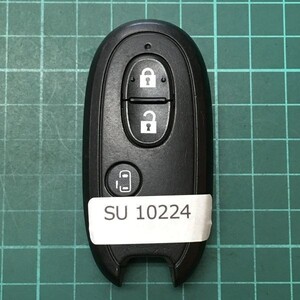 SU 10224 スズキ 純正 スマートキー キーレス ３ボタン 007YUUL0212ワゴンR パレット ML21 MRワゴン アルト AZワゴン等