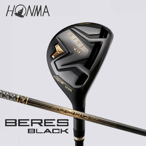 ★☆ホンマ　HONMA　“ BERES BLACK UT ”　U25 × ARMRQ MX BLACK(SR)　新品☆★