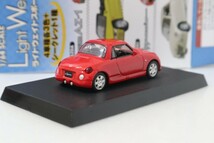 アオシマ 1/64 ダイハツ コペン 赤系 レッド ライトウェイトスポーツコレクション VOL.2 Daihatsu Copen White ライトウエイト_画像2