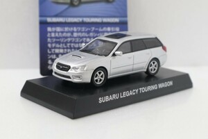 京商 1/64 スバル レガシィ ツーリングワゴン シルバー ミニカーコレクション サークルKサンクス Subaru Legacy Touring Wagon Silver