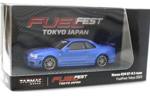 Tarmac 1/64 FUEL FEST 日産 スカイラインGT-R R34 ニスモ ベイサイドブルー ポールウォーカー ターマック シュコー ワイルドスピード