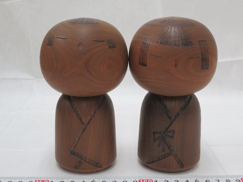 ヤフオク! -「けん?」(こけし) (日本人形)の落札相場・落札価格