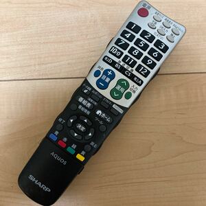 シャープ SHARP GA933WJSA LC-32E9/LC-40E9用リモコン AQUOS テレビ用リモコン　①