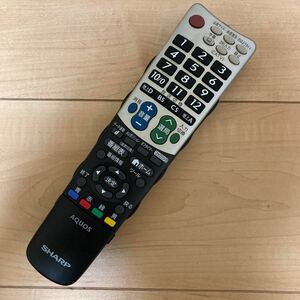 シャープ SHARP GA933WJSA LC-32E9/LC-40E9用リモコン AQUOS テレビ用リモコン　③