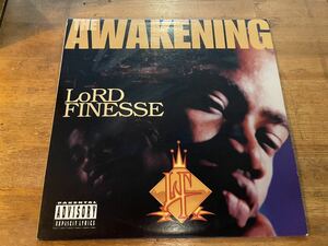 LORD FINESSE THE AWAKENING LP US ORIGINAL PRESS!! LIMITED EDITION!! 90'S HIPHOP CLASSICS!!