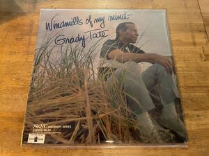 GRADY TATE WINDMILLS OF MY MIND LP US ORIGINAL PRESS!! FUNKY RARE GROOVE「ALL AROUND THE WORLD」松浦俊夫