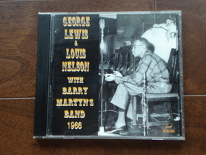 即決★送料無料 George Lewis(ジョージ・ルイス) / With Barry Martyn's Band 1966 輸入盤 CD