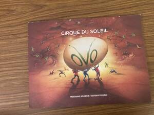 洋書 オーヴォ　OVO　Cirque Du Soleil　パンフレット　/D