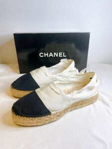 CHANEL シャネル　エスパドリーユ　36