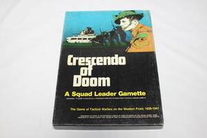 (AH)CRESCENDO OF DOOM 電撃ドイツ戦車隊、日本語訳とバリアント付、未使用