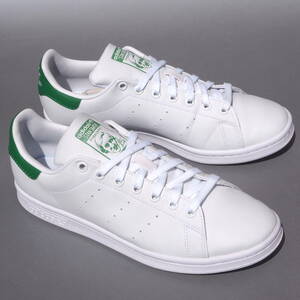 美品!! US 9・27㎝ 限定 21年製 adidas スタンスミス 白ｘ緑 STANSMITH STAN SMITH PRIMEGREEN