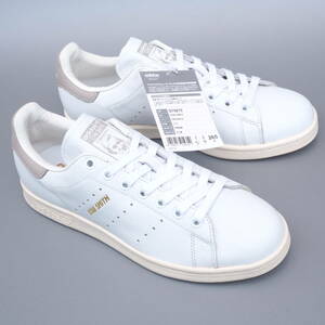 デッド!! 26.5cm 新品 2016年 adidas Originals STAN SMITH スタンスミス 白ｘグレー 天然皮革 レザー STANSMITH