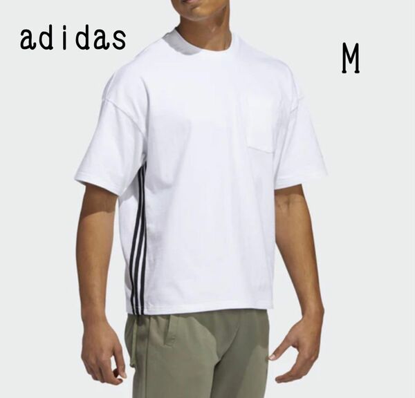 アディダス adidas メンズ 半袖Tシャツ M