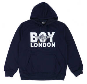 BOY LONDON ボーイロンドン プルオーバーパーカー (ネイビー) (M) [並行輸入品]