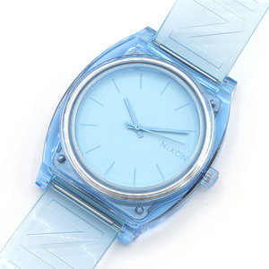 Nixon Men's Watch Time Tumper P A119 3143 Светло -синий индекс циферблата Никсон