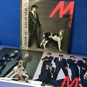 M-BAND CHINA WHITE 帯付LP レコード 5点以上落札で送料無料R