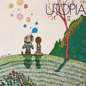 トワ・エ・モア ユートピア UTOPIA Ⅱ 雨が降る日 LP 見開きジャケライナー レコード 5点以上落札で送料無料R