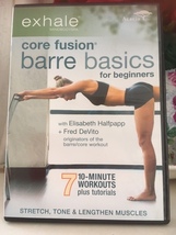 Exhale: Core Fusion Barre Basics for Beginners 初心者向けBarreエクササイズ ワークアウト 輸入盤 DVD_画像1