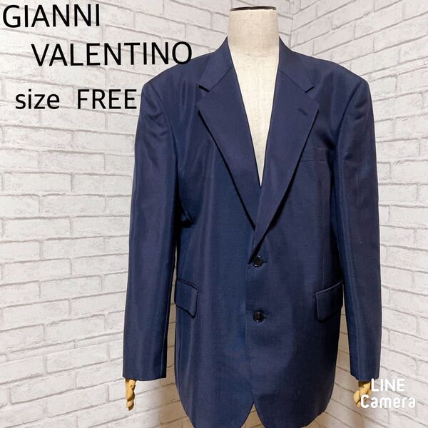 GIANNI VALENTINO テーラードジャケット スーツSIZE FREE