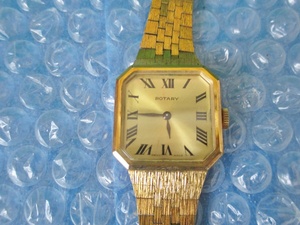 腕時計 ロータリー ROTARY 当時物 手巻き 稀少 OH済み 昭和レトロ コレクション