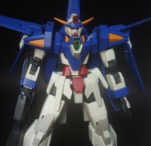 Art hand Auction HG 1/144 機動戦士ガンダムAGE ガンダムAGE-3 ノーマル 全塗装完成品 ガンプラ 正規品 同梱歓迎, キャラクター, ガンダム, 完成品