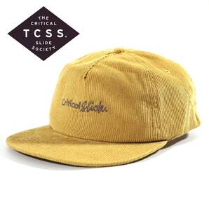 ◆TCSS INSTITUTE CAP　/コーデュロイ　キャップ　サンブリーチ　クリティカルスライド　CRITICAL SLIDE SOCIETY