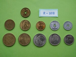 外国コイン　ギリシャ　(Rー３５８)　１００ドラクマ硬貨　５０ドラクマ硬貨　他おまとめ　１０枚