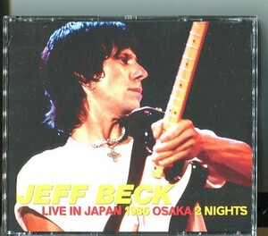 #4889 中古CD JEFF BECK ジェフ ベック/ LIVE IN JAPAN 1986 OSAKA 2 NIGHTS