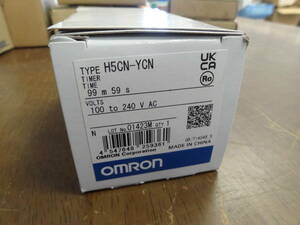 たぶん 未使用 OMRON オムロン クオーツ タイマー H5CN-YCN AC100-240