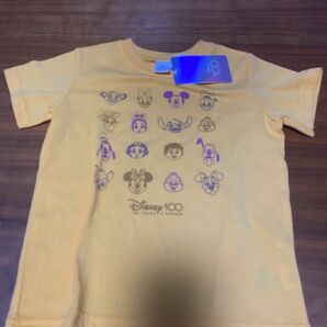 【Disney】ディズニー100周年記念☆120cm半袖Tシャツ☆新品未使用品☆即購入可能