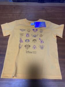 【Disney】ディズニー100周年記念☆120cm半袖Tシャツ☆新品未使用品☆即購入可能