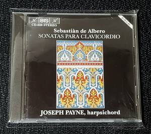 【廃盤】◆セバスティアン・アルベロ: チェンバロのためのソナタ集/ジョセフ・ペイン◆