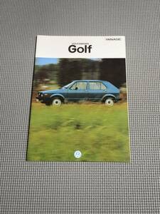  Volkswagen Golf Ⅰ каталог 1983 год Golf кабриолет 