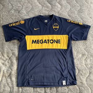 ナイキ　ボカジュニアーズ　2007 ホーム　アルゼンチンサッカー　NIKE BOCA JUNIORS