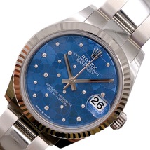 ロレックス ROLEX デイトジャスト31　フローラルモチーフ 278274 K18ホワイトゴールド WG/SS 腕時計 レディース 中古_画像1