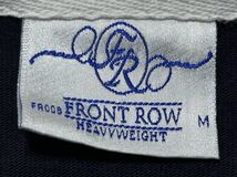 フロントロウ 長袖 ボーダー ラガーシャツ ラバーボタン ヘビーウェイト　　しっかりとした素材 FRONT ROW UK企画品 イギリス企画 柳8234_画像3