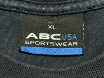 90s USA製 大きいサイズ XL ABCストア 半袖 Tシャツ クルーネック　　ABC USA SPORTSWEAR アメリカ製 MADE IN USA アメリカ古着 柳8252_画像3