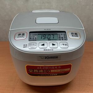 象印　豪熱沸騰　マイコン炊飯ジャー　NL-BC05-WA 20年製 3合炊き　(16)