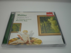 1CD　マーラー：交響曲第1番　リッカルド・ムーティ/フィラデルフィア管弦楽団　1984年　EU盤　17奥
